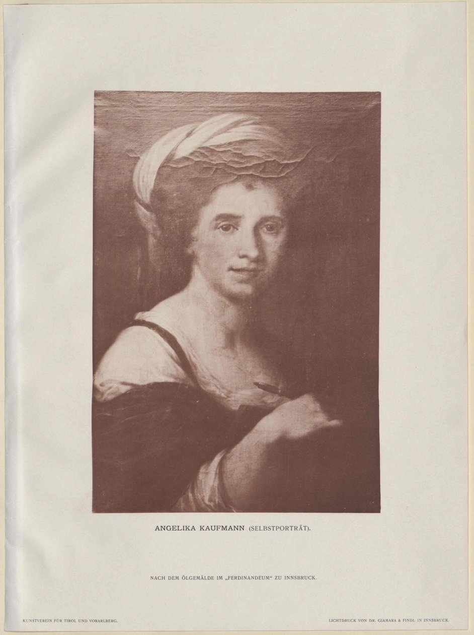 Angelika Kauffmann (tisk) od Artist Unknown