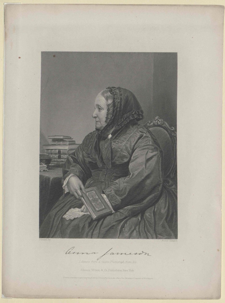 Anna Brownell Jamesonová od Artist Unknown