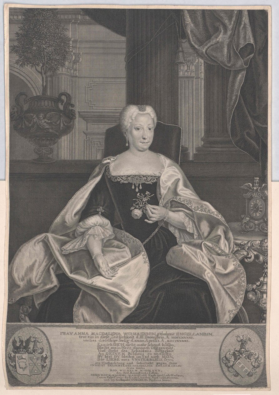 Anna Magdalene Engelland od Artist Unknown