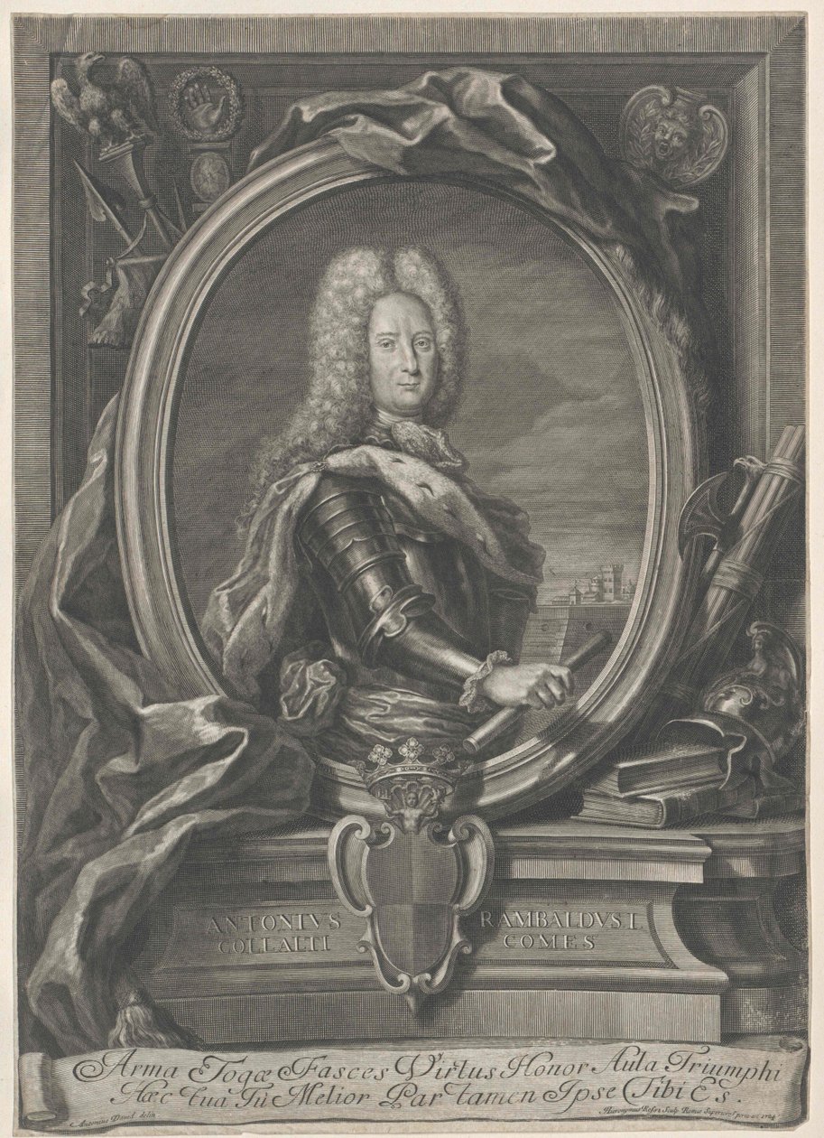 Anton Rambald hrabě von Collalto a San Salvatore od Artist Unknown