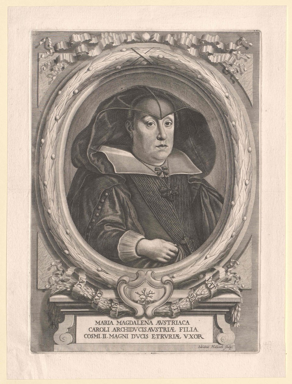 Arcivévodkyně rakouská Marie Magdalena od Artist Unknown