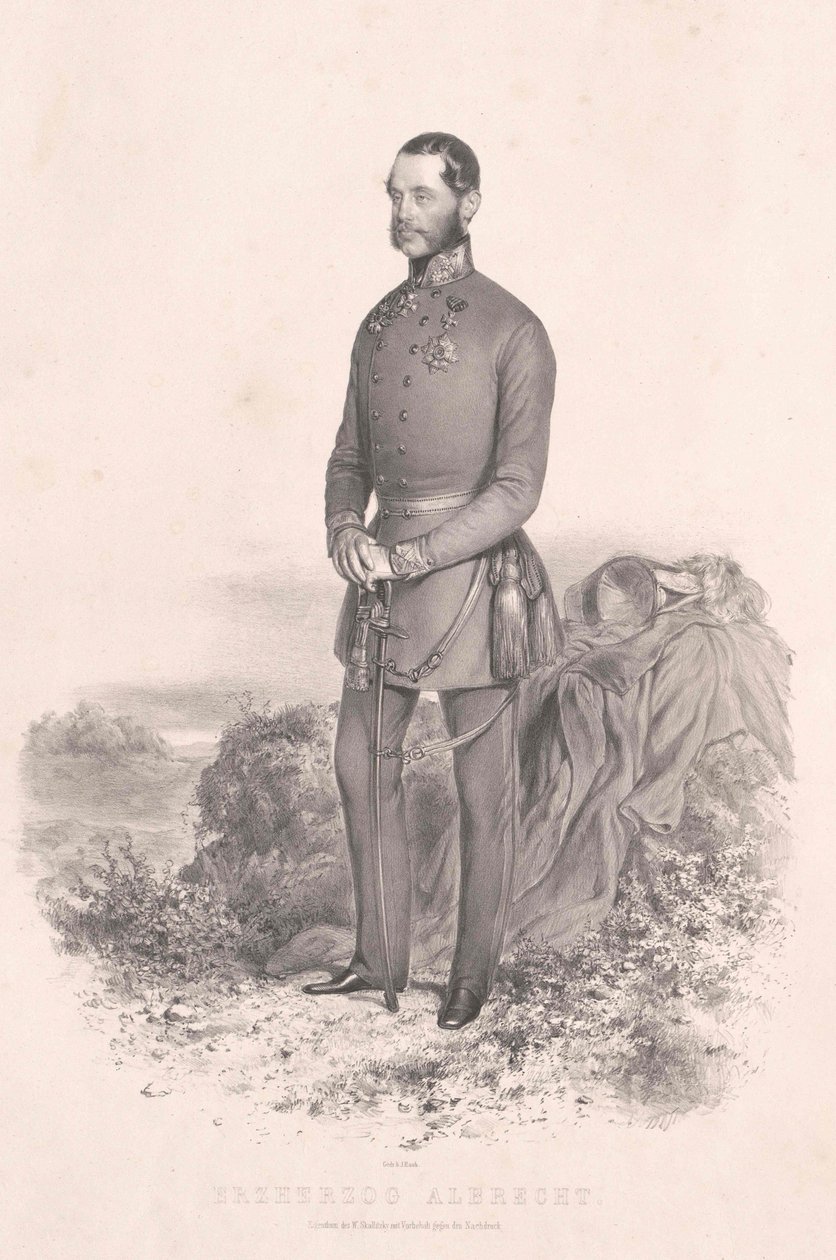 Rakouský arcivévoda (1817-1895) Albrecht od Artist Unknown
