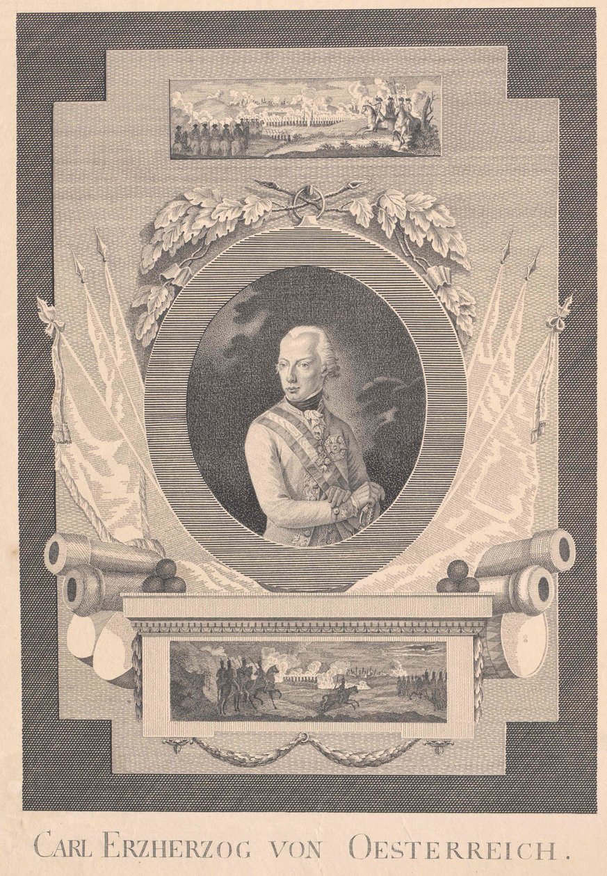 Rakouský arcivévoda Karl od Artist Unknown