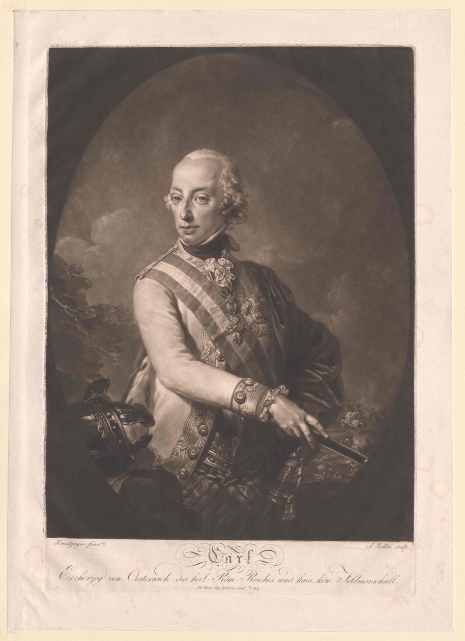 Rakouský arcivévoda Karl od Artist Unknown
