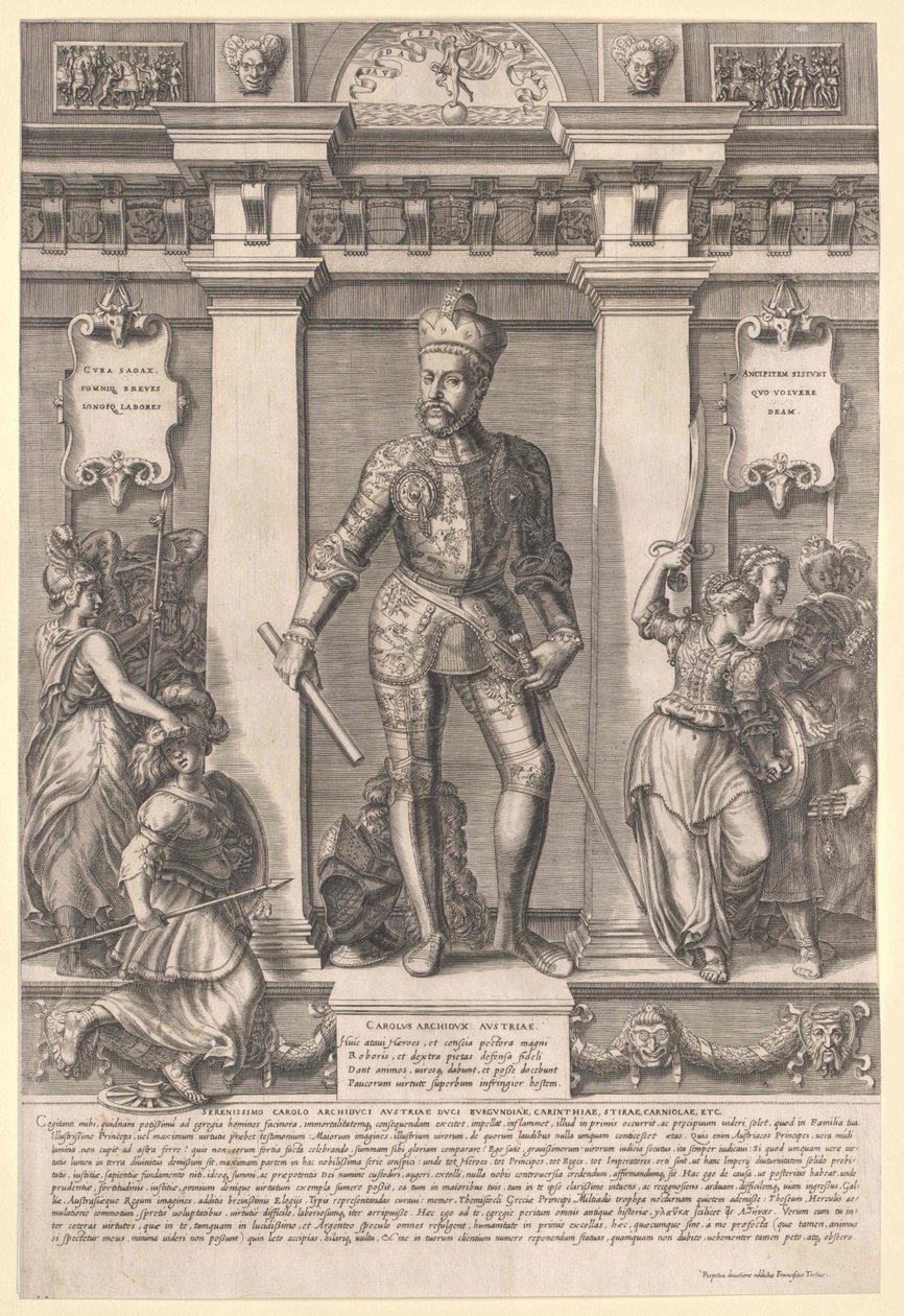 Rakouský arcivévoda Karl od Artist Unknown