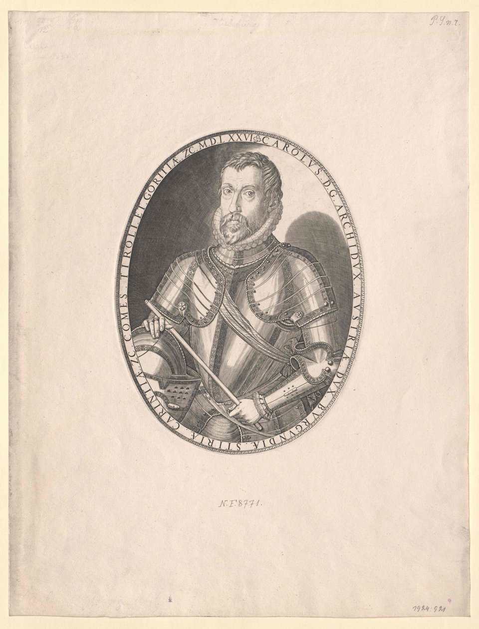Rakouský arcivévoda Karl od Artist Unknown