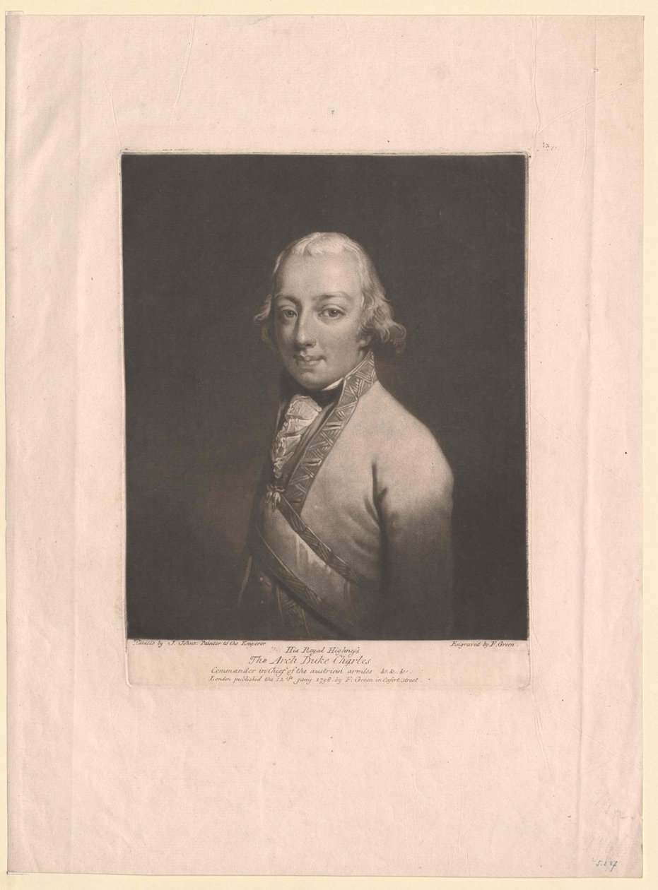Rakouský arcivévoda Karl od Artist Unknown