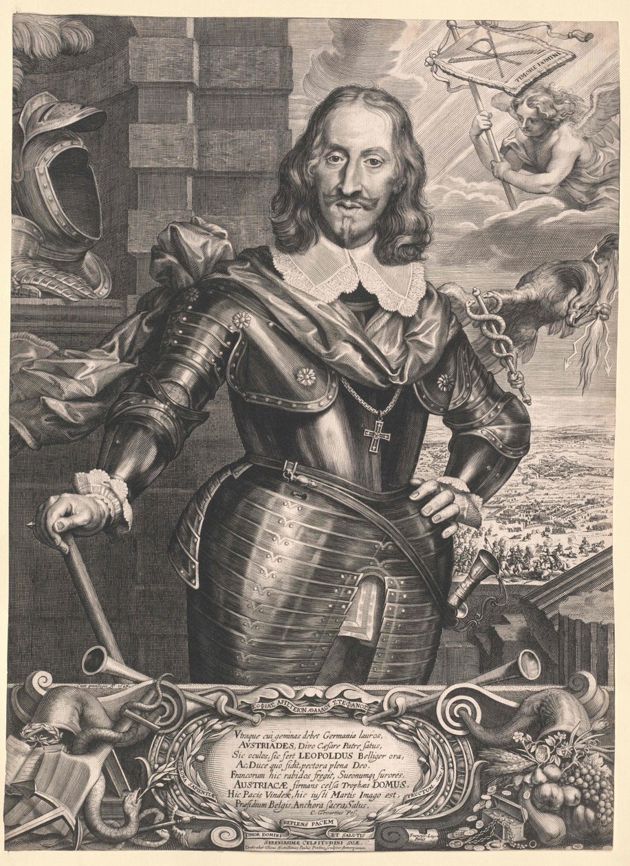 Rakouský arcivévoda Leopold Wilhelm od Artist Unknown