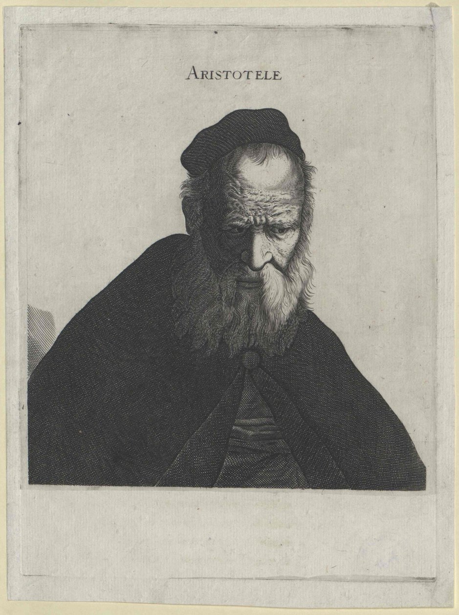 Aristoteles (tisk) od Artist Unknown