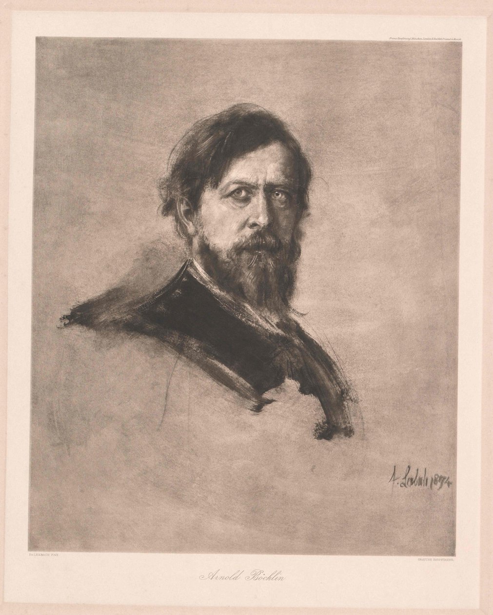 Arnold Boecklin od Artist Unknown