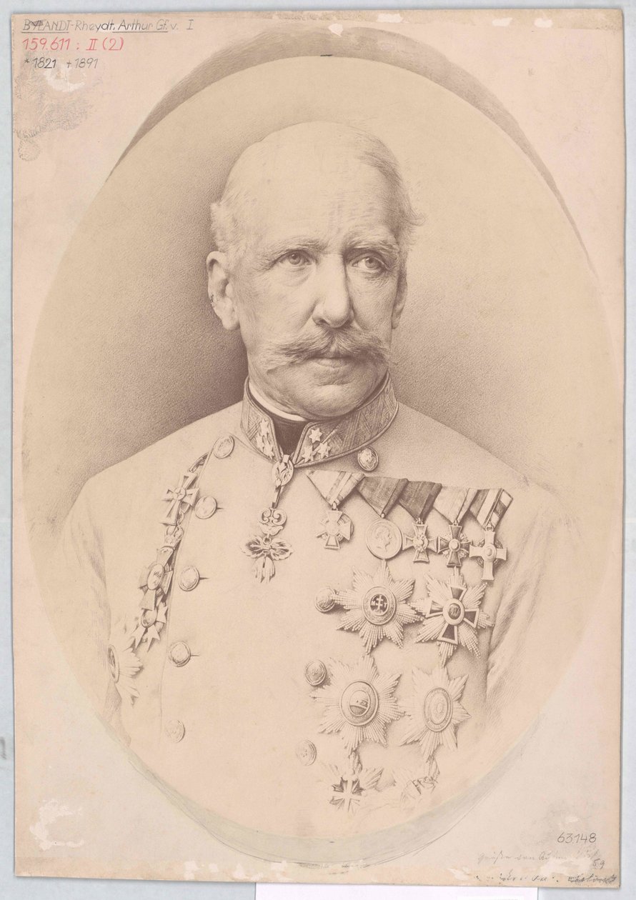 Artur hrabě z Bylandt-Rheydtu od Artist Unknown