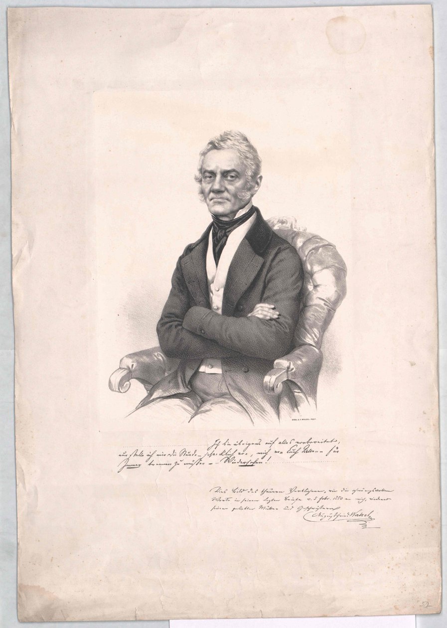 August Frederick Walzel od Artist Unknown