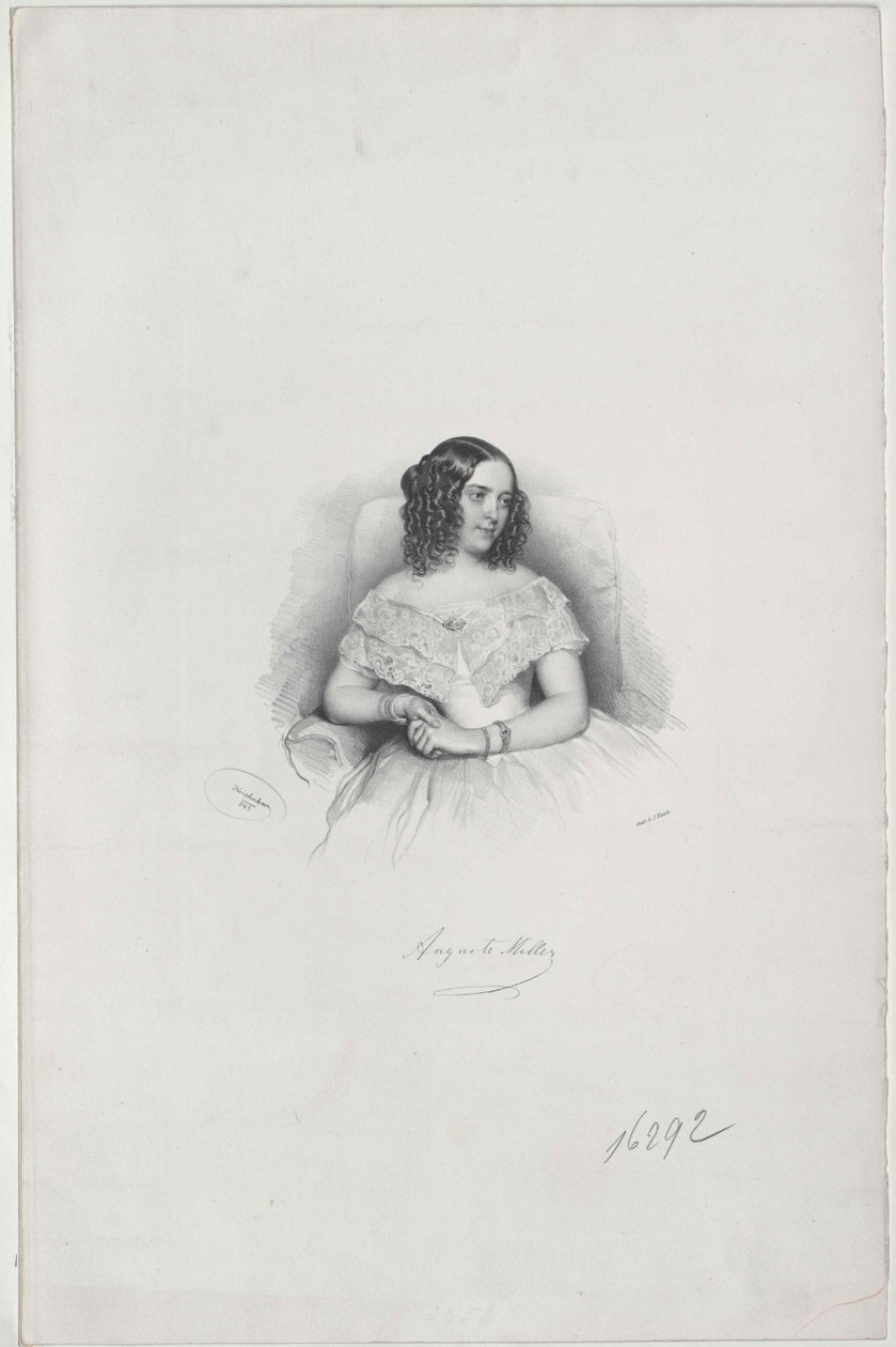 Auguste Mill od Artist Unknown