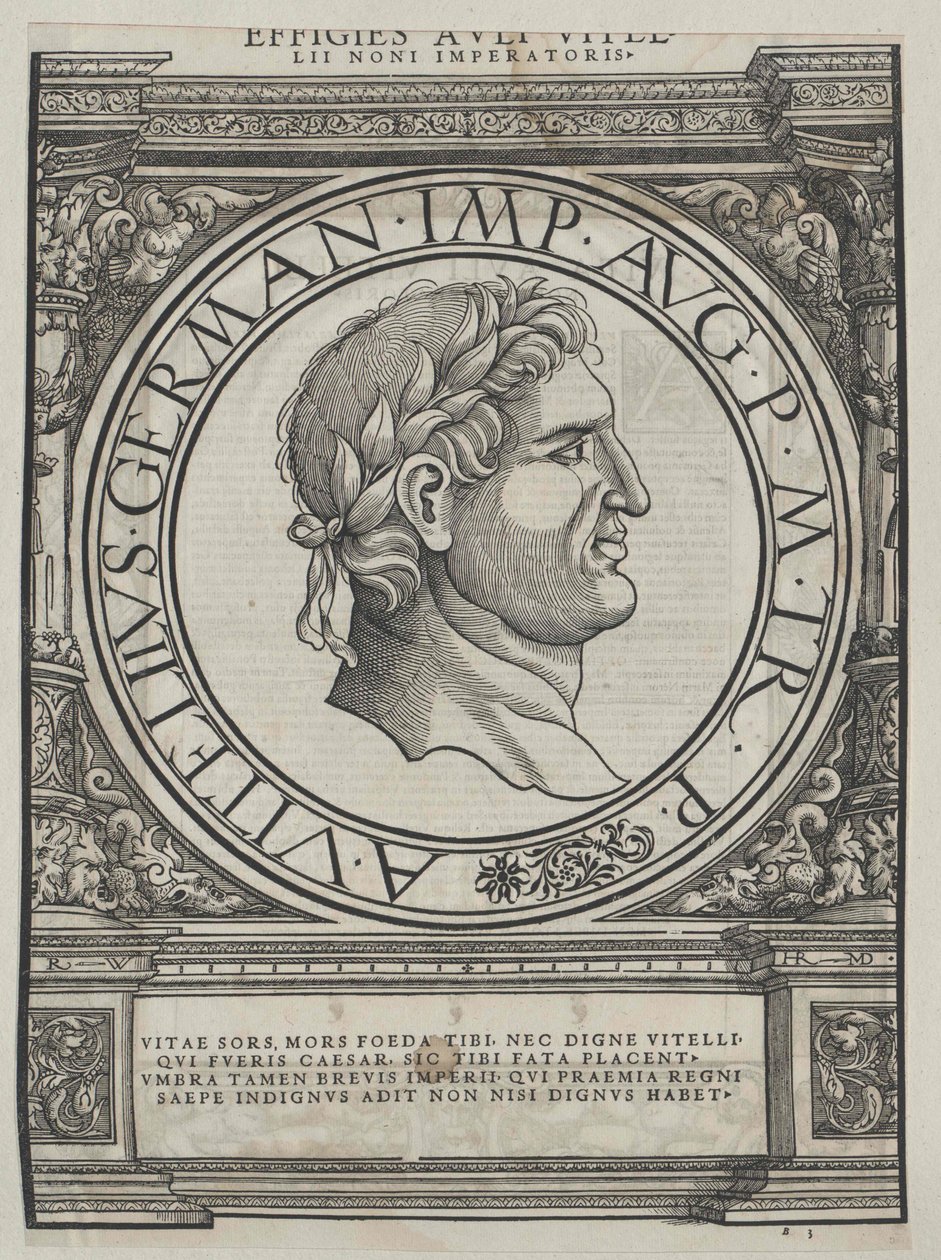Aulus Vitellius od Artist Unknown