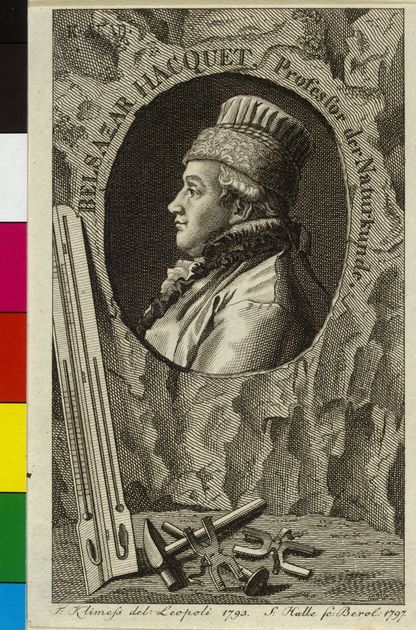 Balthazar Hacquet de La motte (tisk) od Artist Unknown