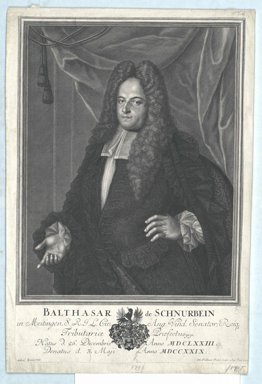 Balthazar Schnurbein von und zu Meitingen od Artist Unknown