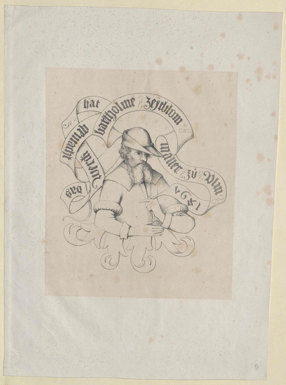 Bartholomew Zeitblom od Artist Unknown