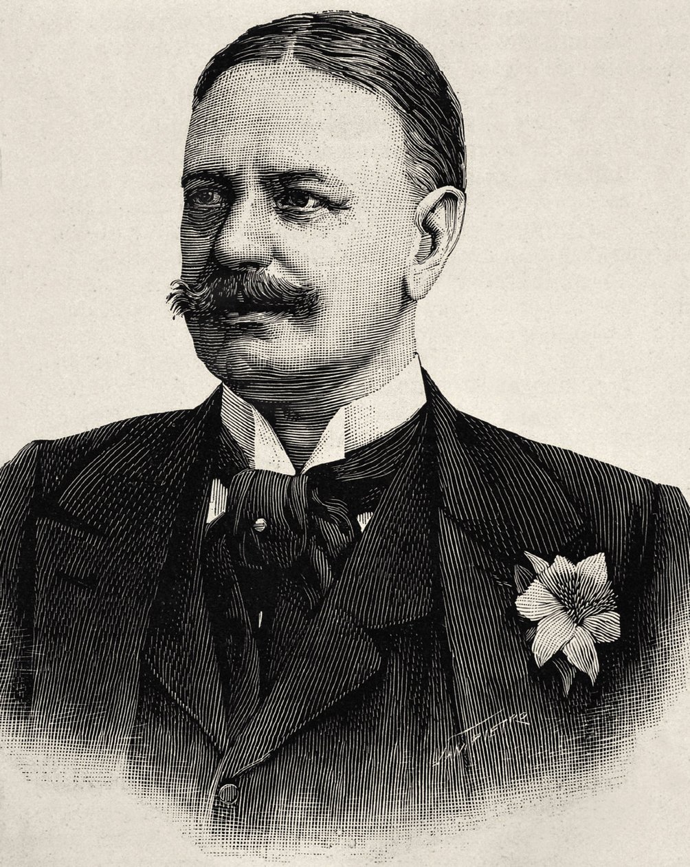 BueLow, Bernard von (1849-1929). Kancléř Římské říše (1900-1909). Lepty od Artist Unknown