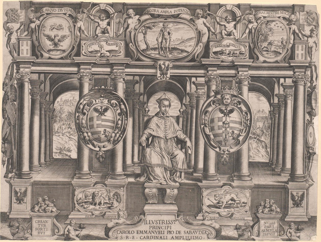 Karel Pius Savojský od Artist Unknown