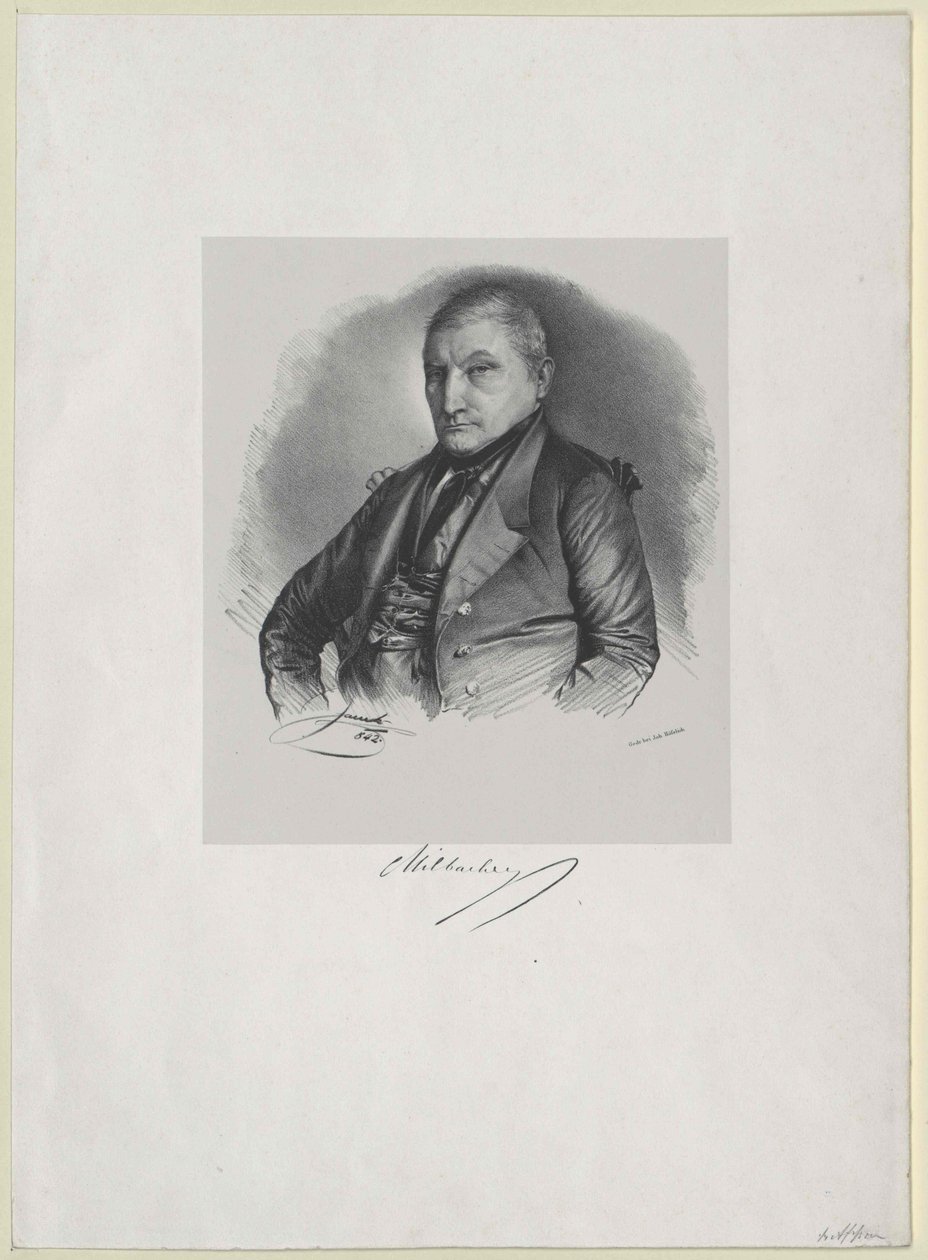 Kazimír rytíř Milbacher od Artist Unknown