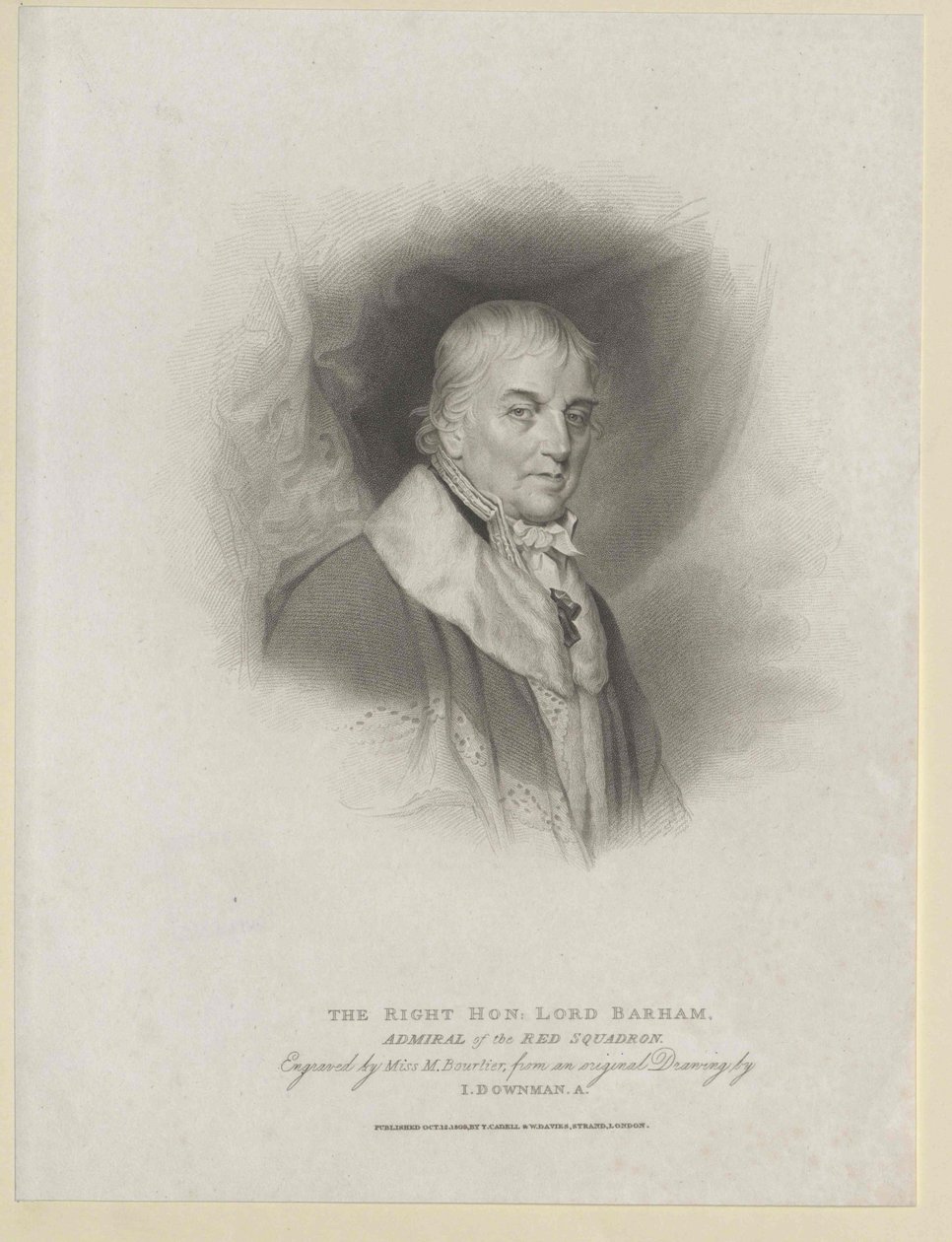 Charles Baron Barham Middleton (tisk) od Artist Unknown