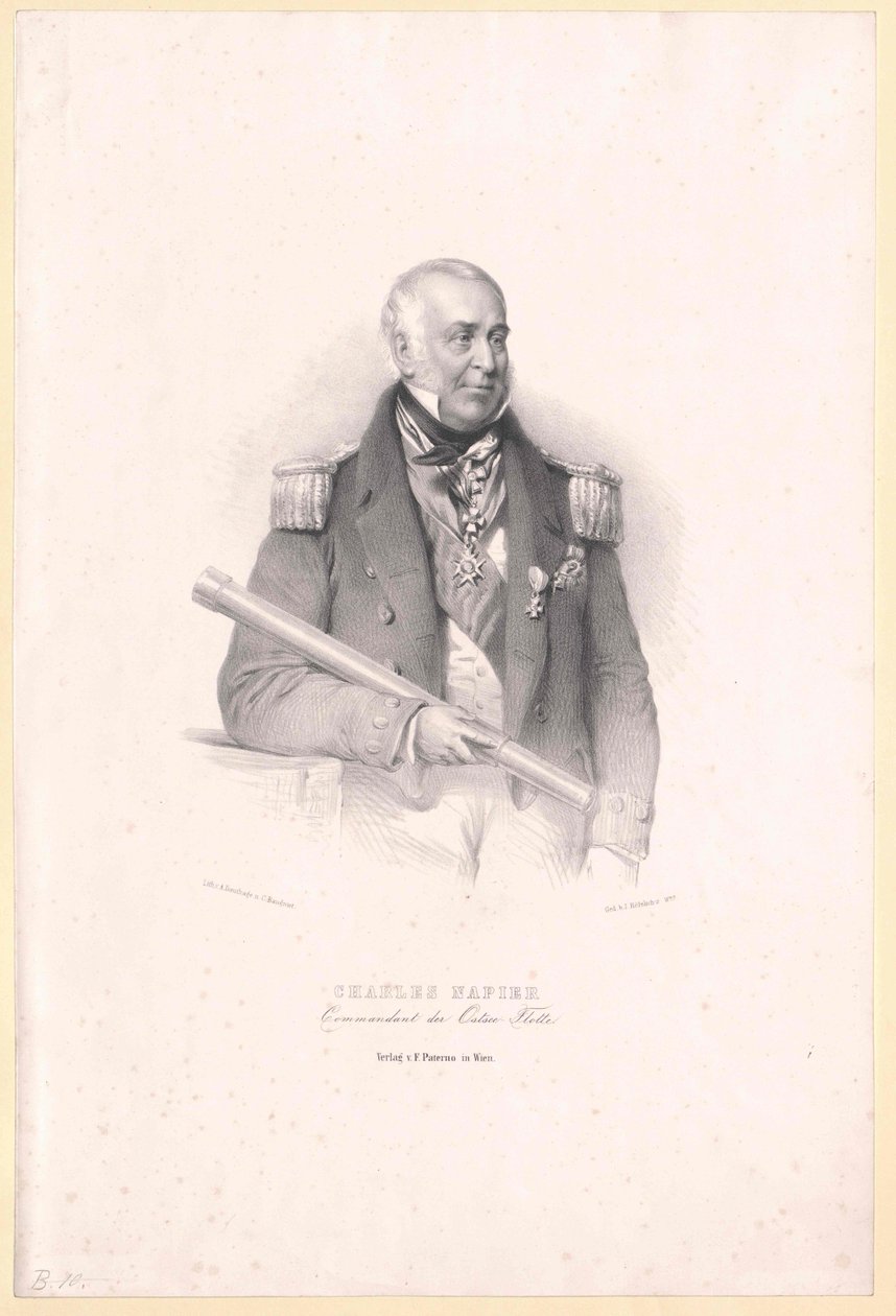 Charles Napier od Artist Unknown