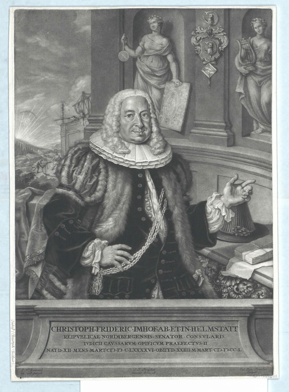 Christoph Frederick Imhof od Artist Unknown