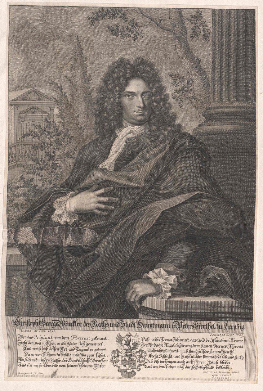 Christoph George Winckler od Artist Unknown