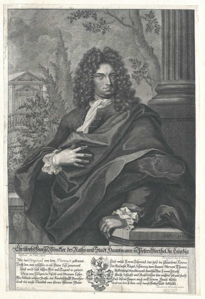Christoph George Winckler od Artist Unknown