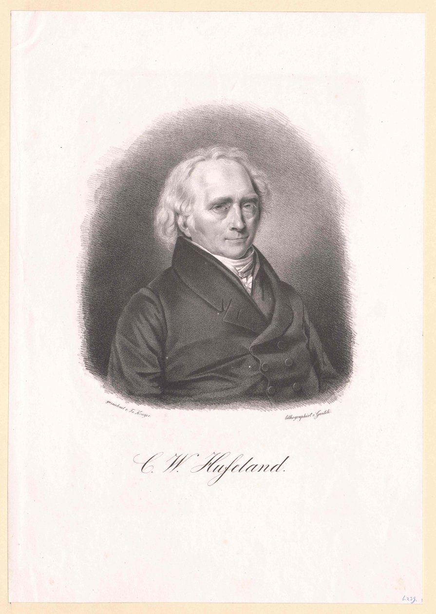 Christoph Wilhelm Hufeland od Artist Unknown
