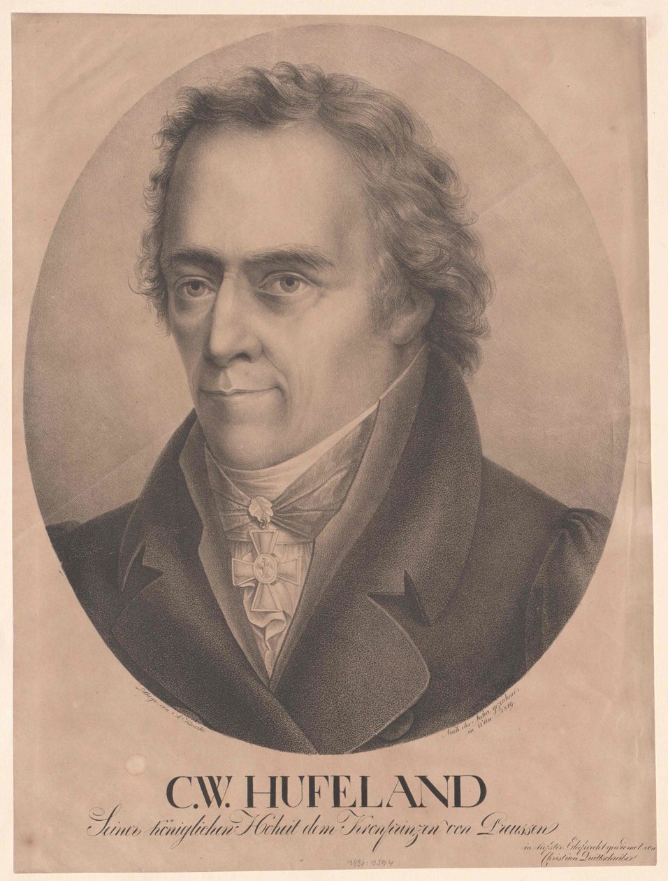 Christoph Wilhelm Hufeland od Artist Unknown