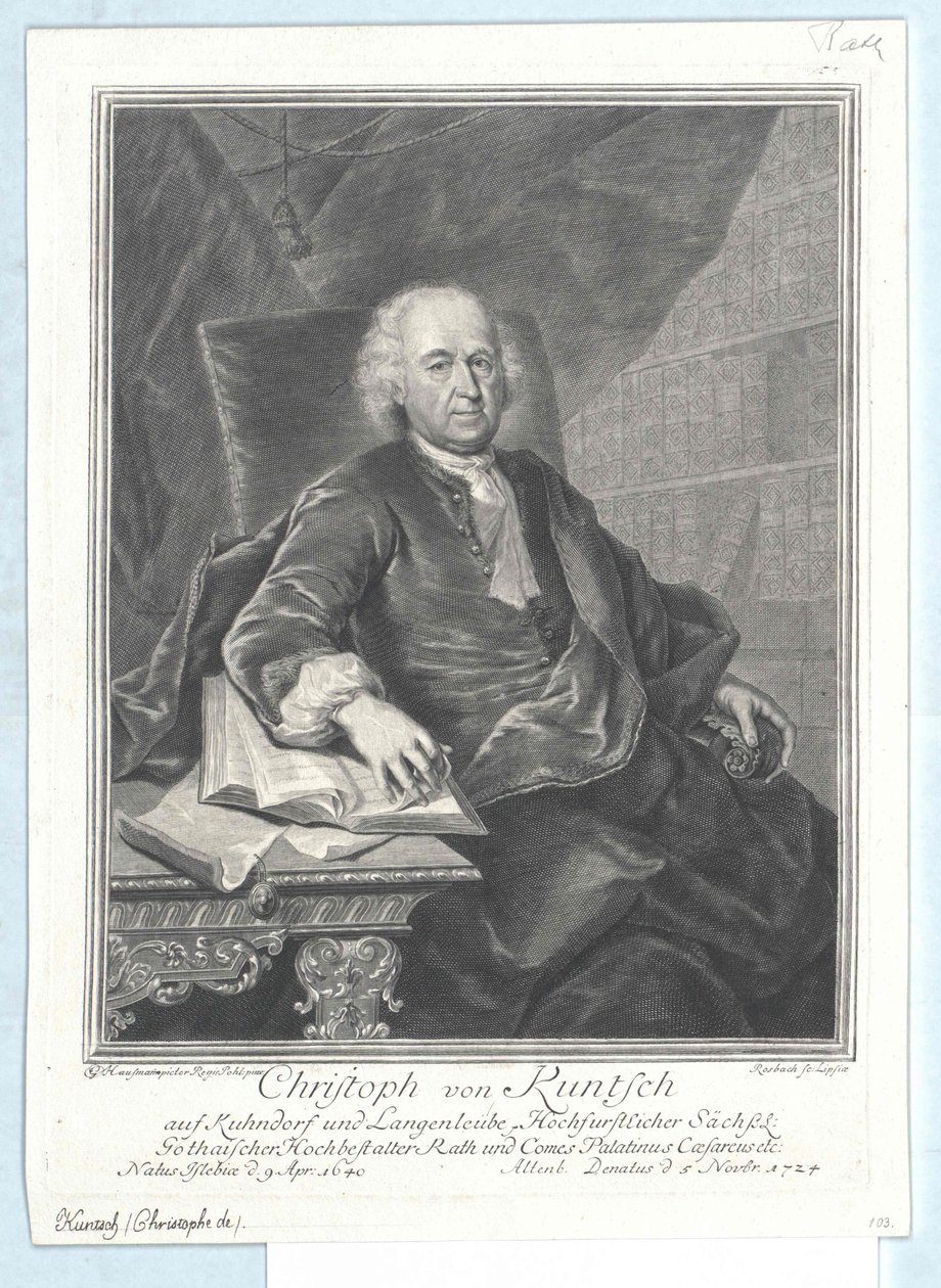 Christoph von Kuntsch od Artist Unknown