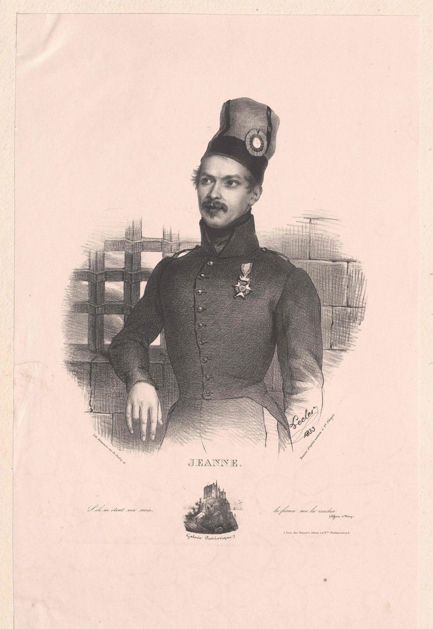 Kombinovaný hrb Jeanne od Artist Unknown