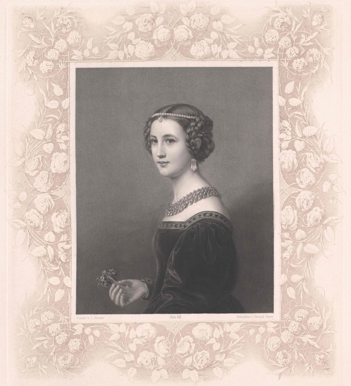 Cornelia Vetterlein (tisk) od Artist Unknown