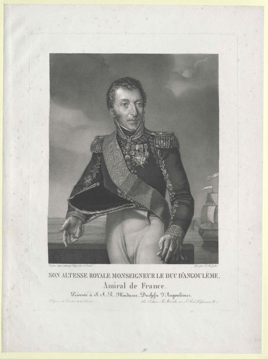 Francouzský dauphin Louis Anton od Artist Unknown