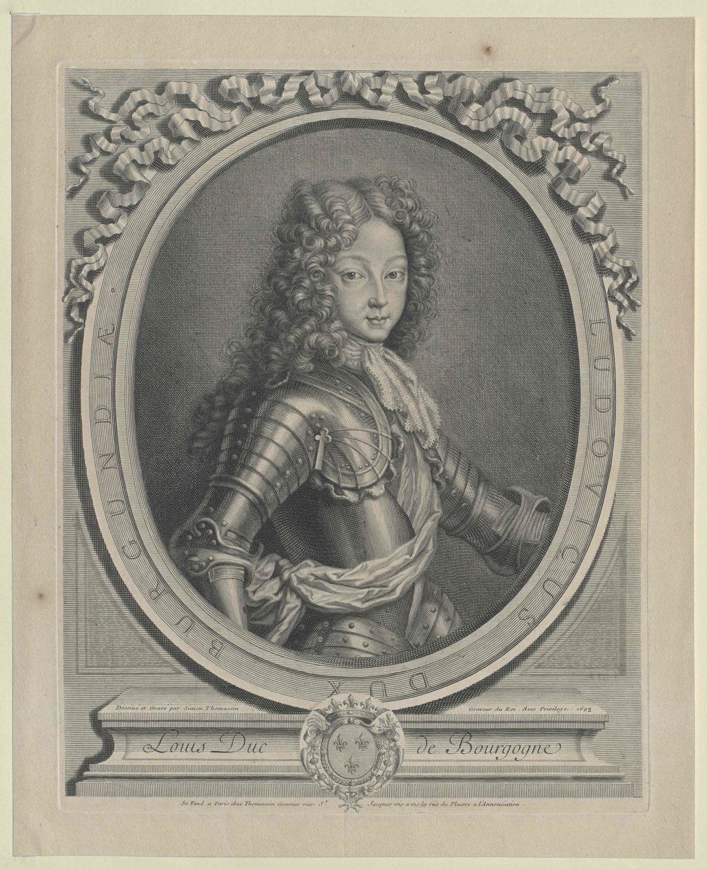 Francouzský dauphin Ludwig od Artist Unknown