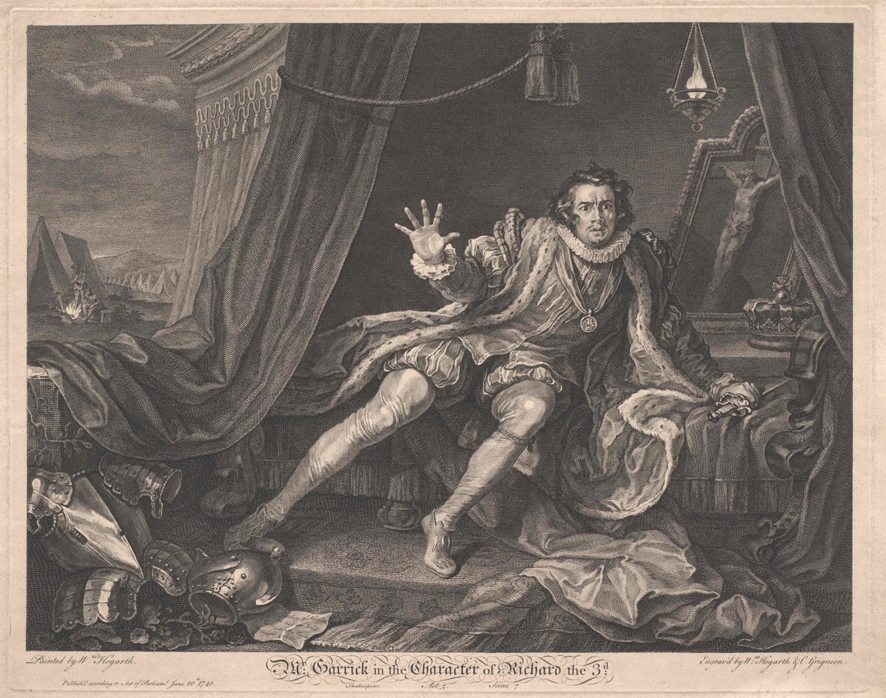 David Garrick od Artist Unknown
