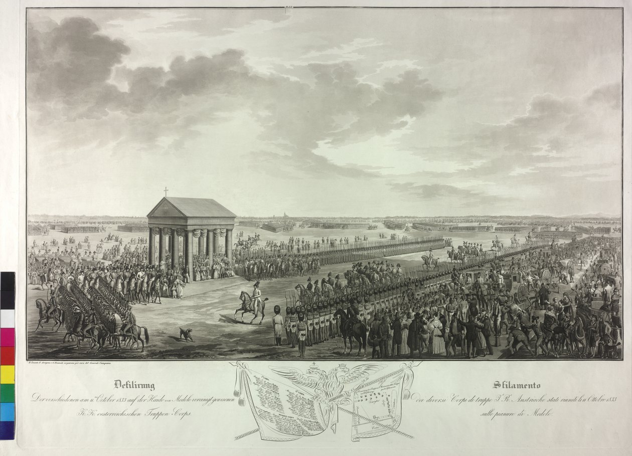 Zneuctění dne 11. října 1833 od Artist Unknown