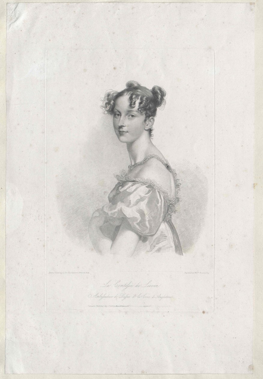 Dorothea von Benckendorffová od Artist Unknown