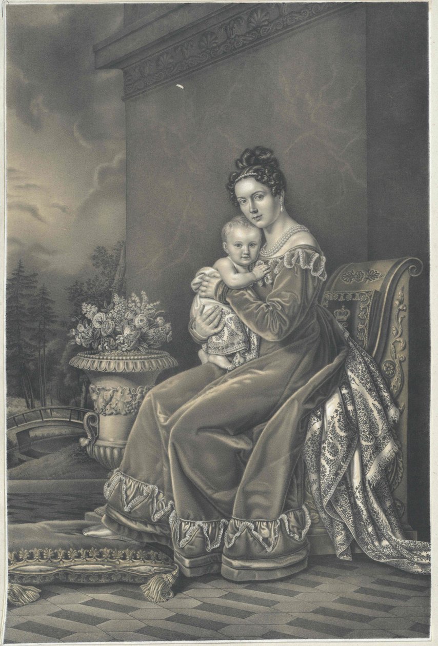 Vévodkyně württemberská Pauline od Artist Unknown