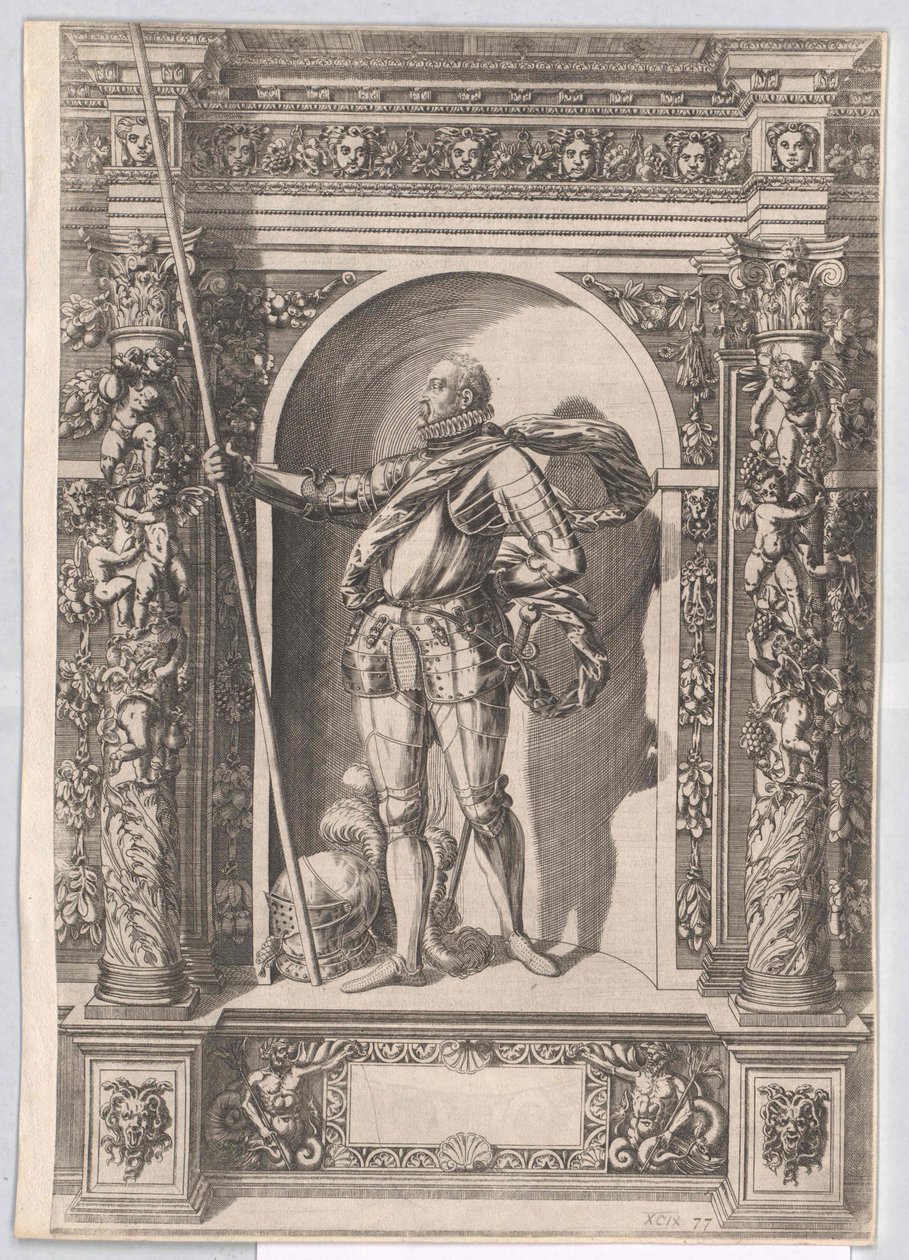 Bavorský vévoda Ferdinand od Artist Unknown