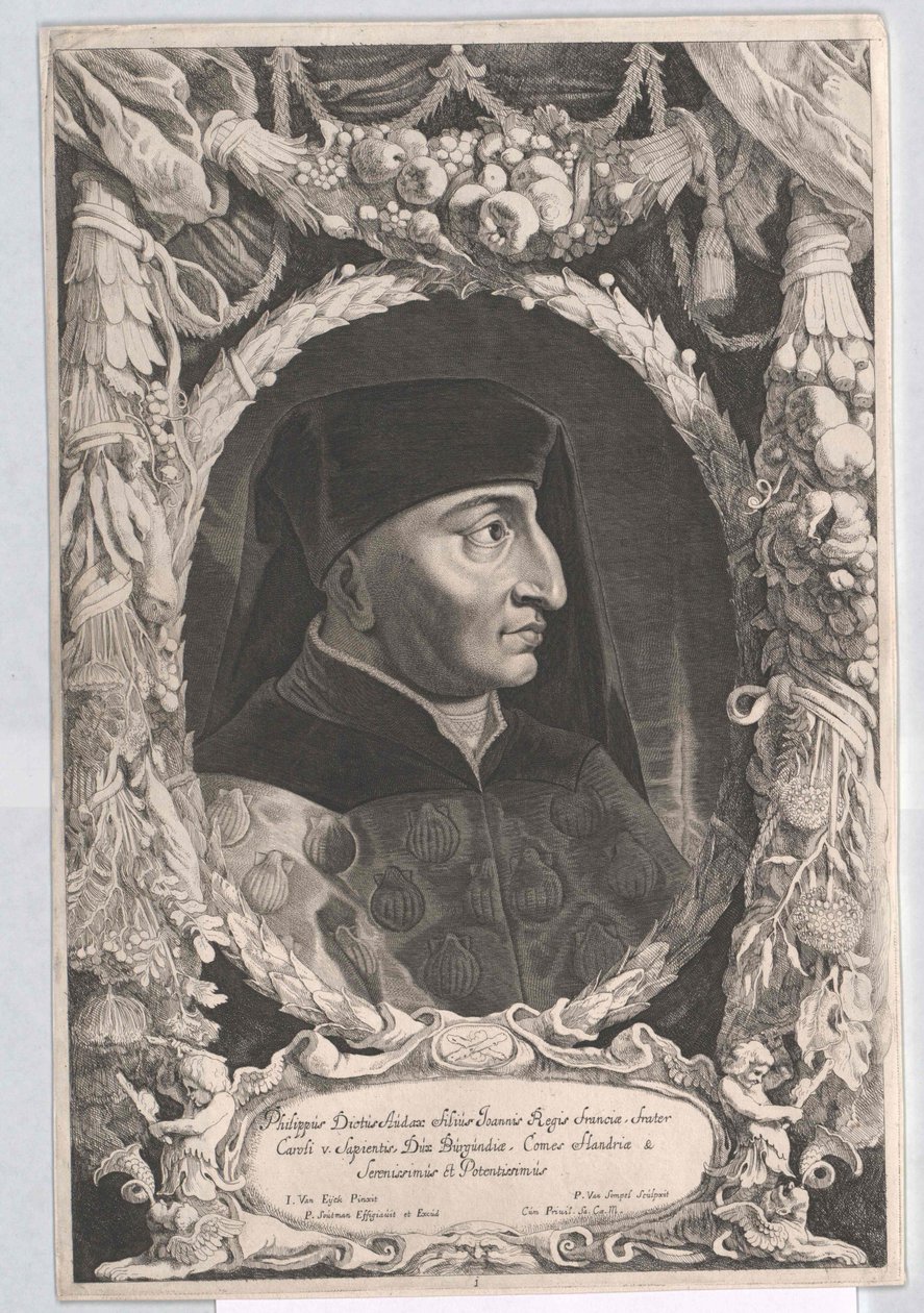 Burgundský vévoda Filip II. z Kuehnu od Artist Unknown