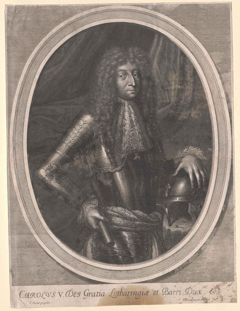 Lotrinský vévoda Karel V. od Artist Unknown
