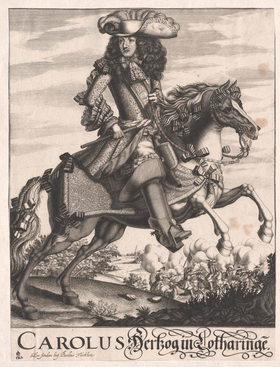 Lotrinský vévoda Karel V. od Artist Unknown