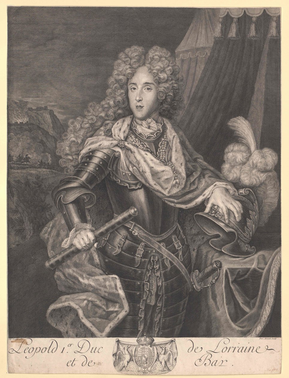 Lotrinský vévoda Leopold od Artist Unknown
