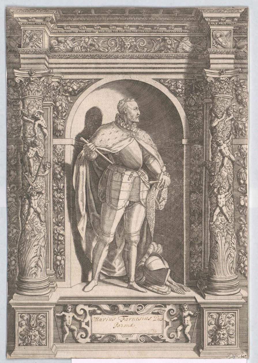 Parmský vévoda Octavian Farnese od Artist Unknown