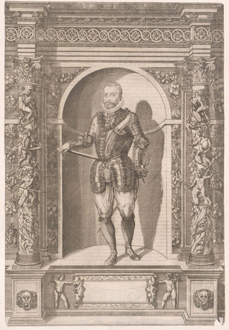 Savojský vévoda Immanuel Philibert od Artist Unknown