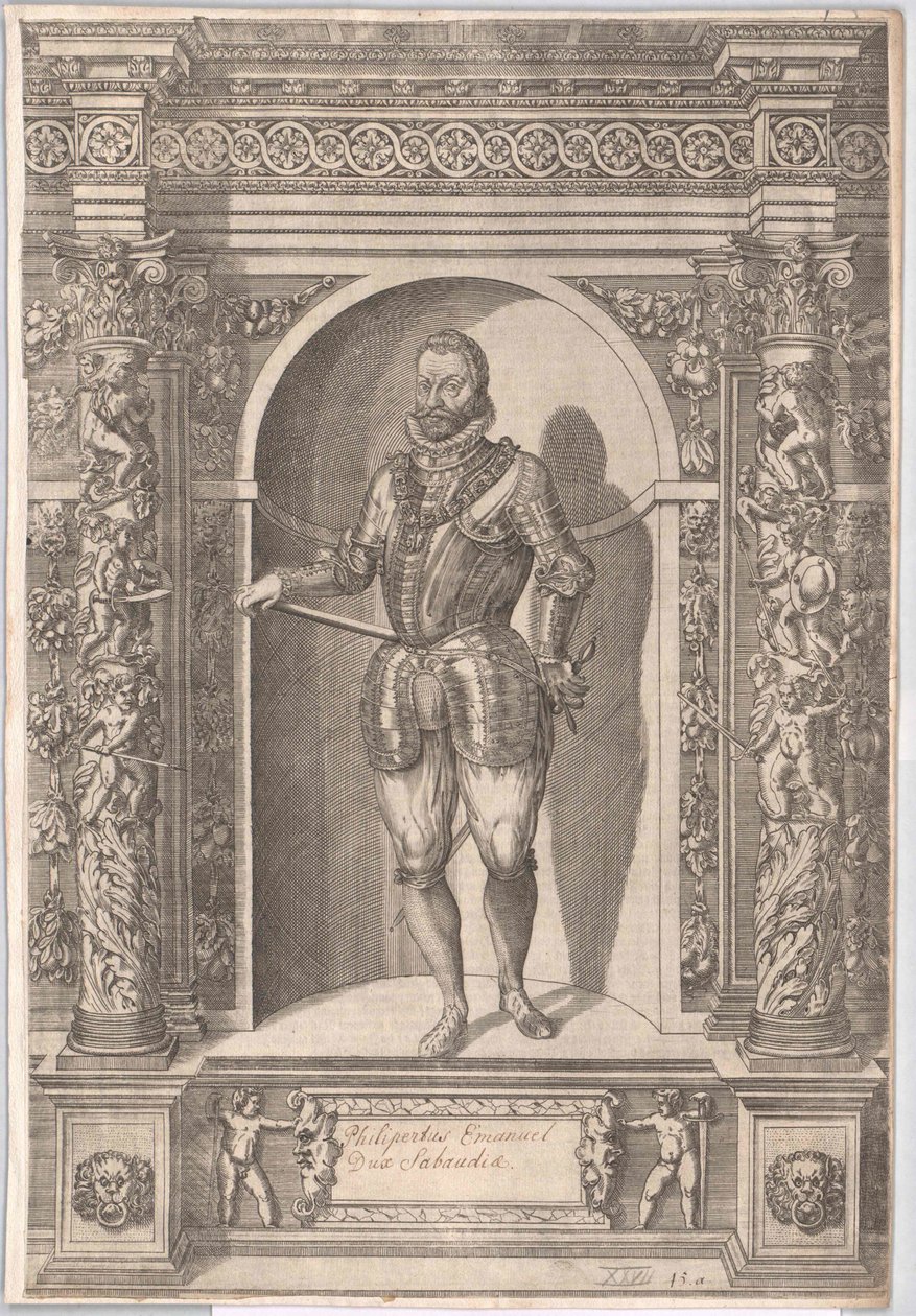 Savojský vévoda Karel Immanuel I. od Artist Unknown