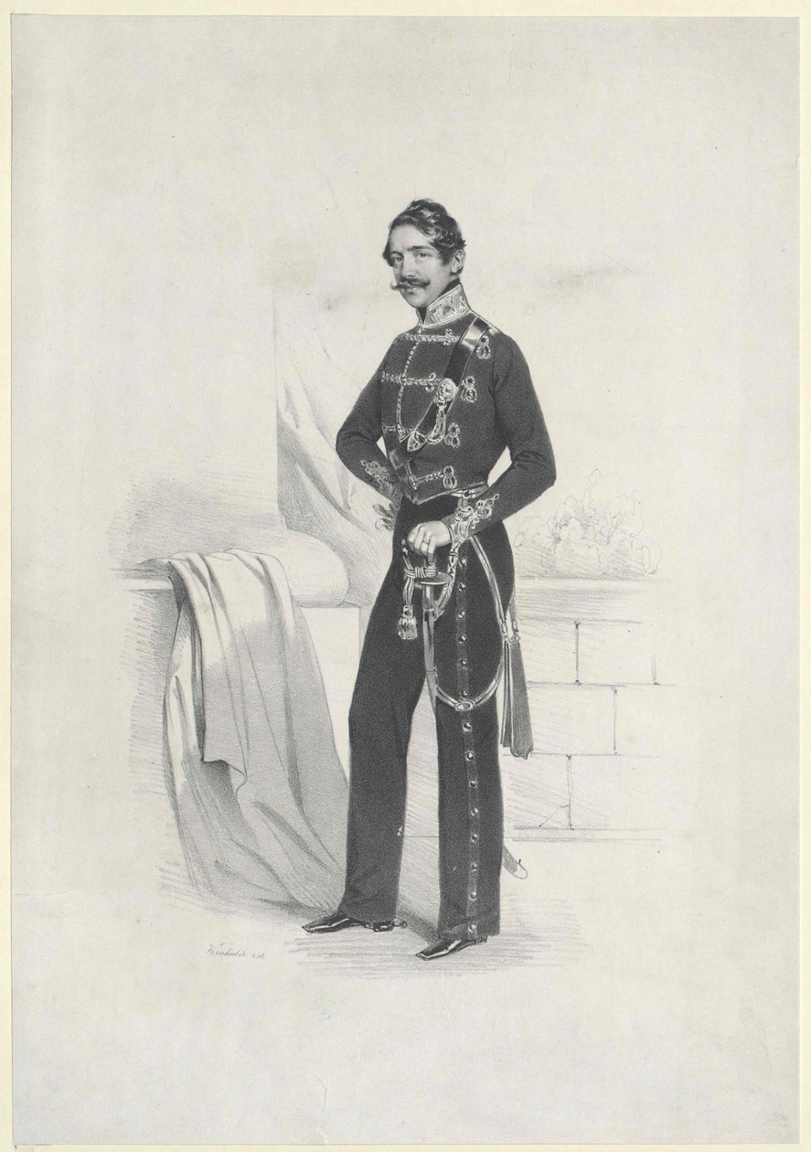 Vévoda württemberský Alexander od Artist Unknown