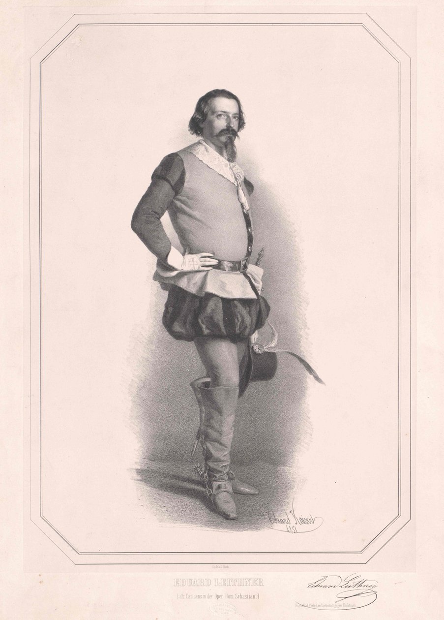 Eduard Leithner od Artist Unknown